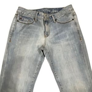 Vintage Converse One Star Waverly Classic Flare Light Wash Jeans Sz 29